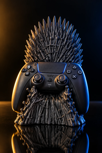 استند دسته PS5 به سبک Iron Throne